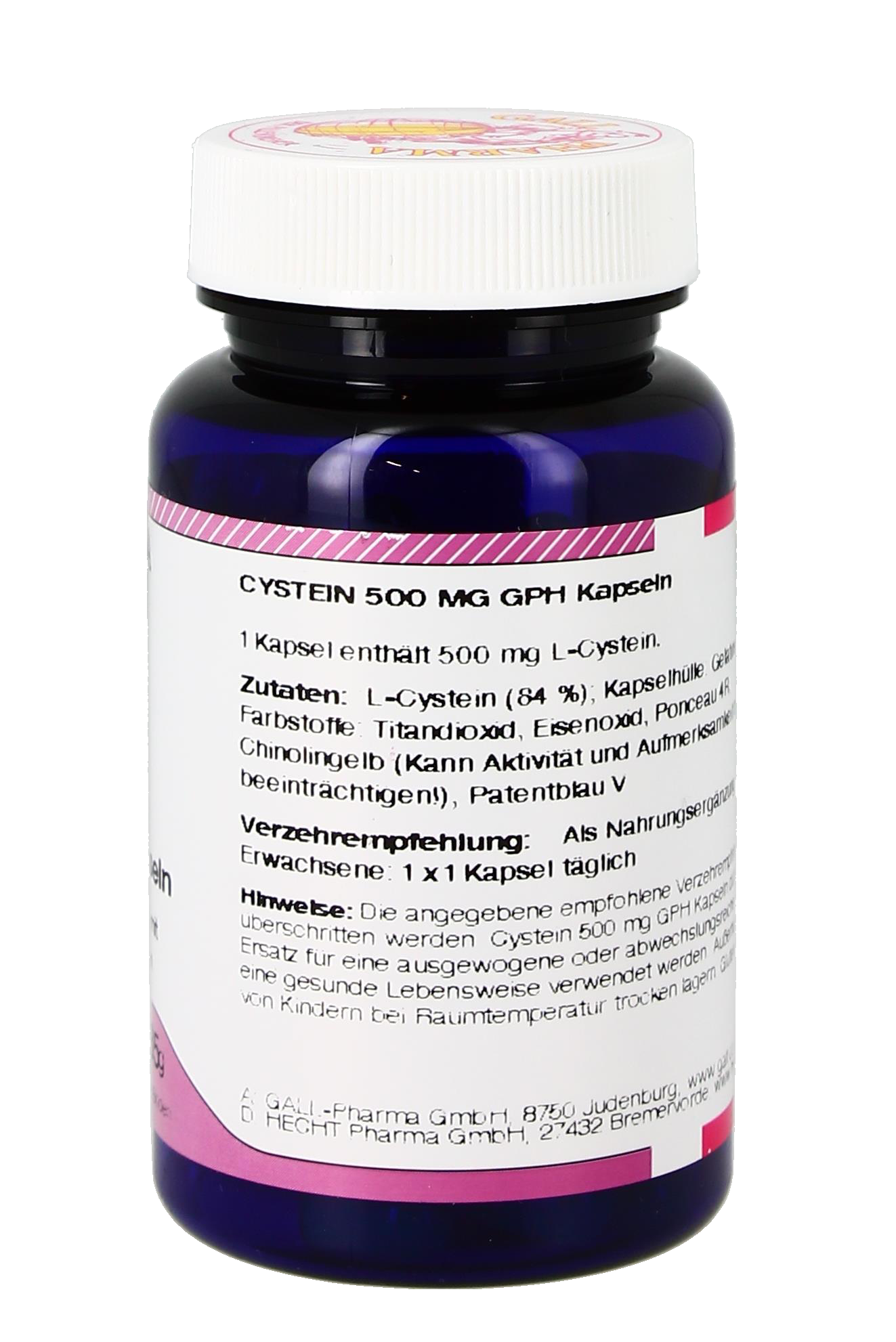 Cystein 500 mg GPH Kapseln