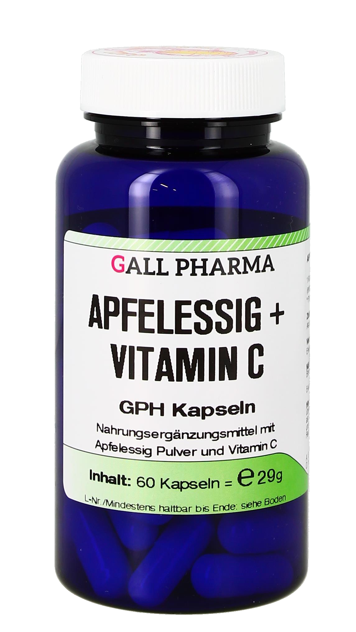 Apfelessig + Vitamin C GPH Kapseln
