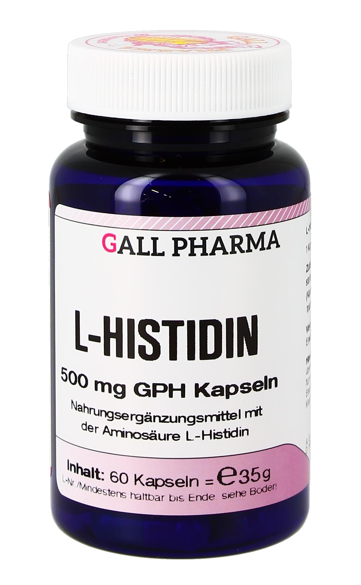 L-Histidin 500 mg GPH Kapseln