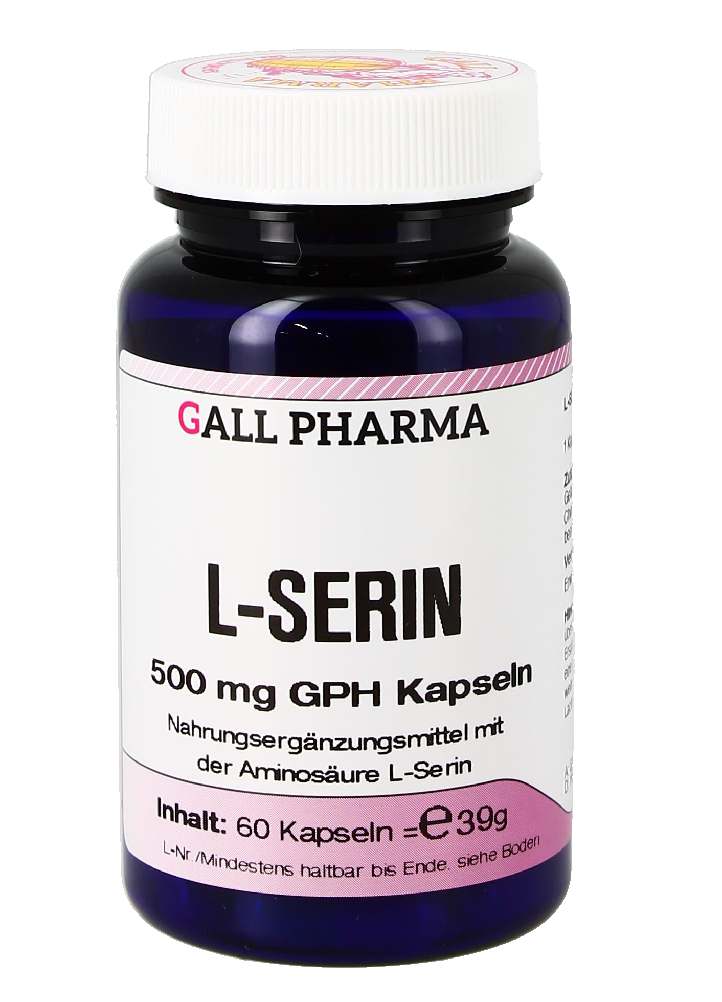 L-Serin 500 mg GPH Kapseln