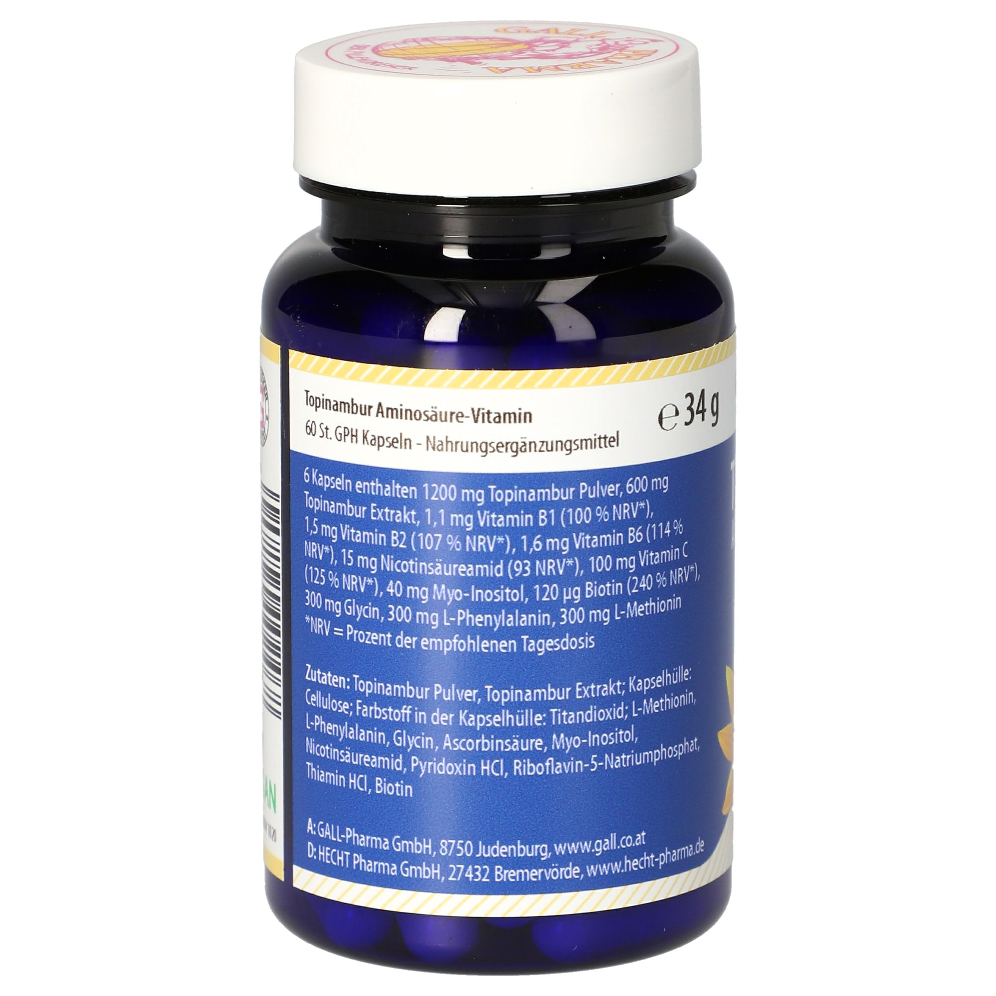 Topinambur-Aminosäure-Vitamin GPH Kapseln