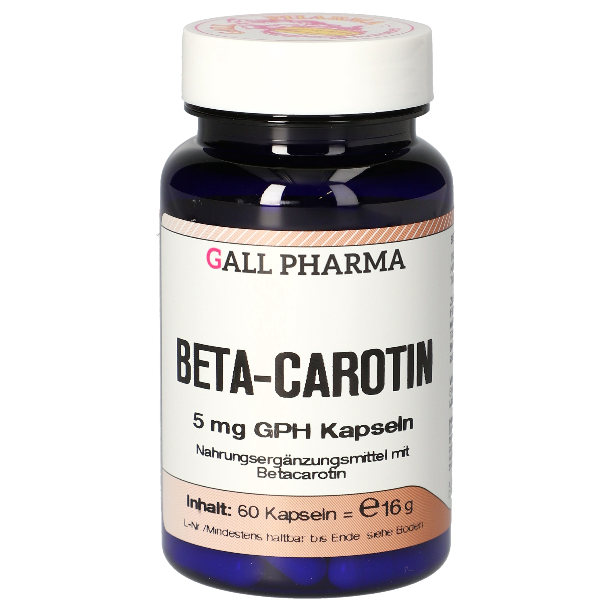 Beta-Carotin 5 mg GPH Kapseln