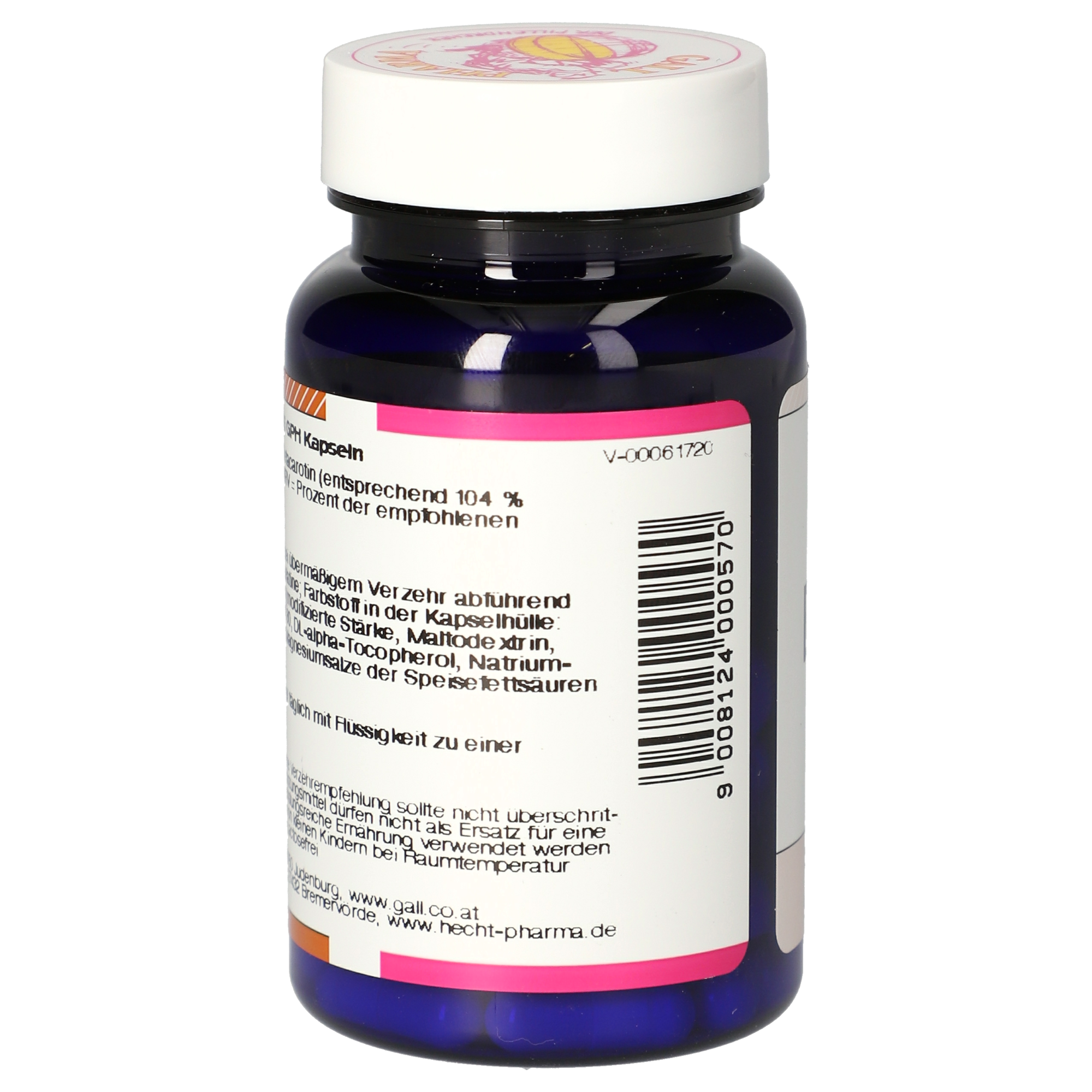 Beta-Carotin 5 mg GPH Kapseln