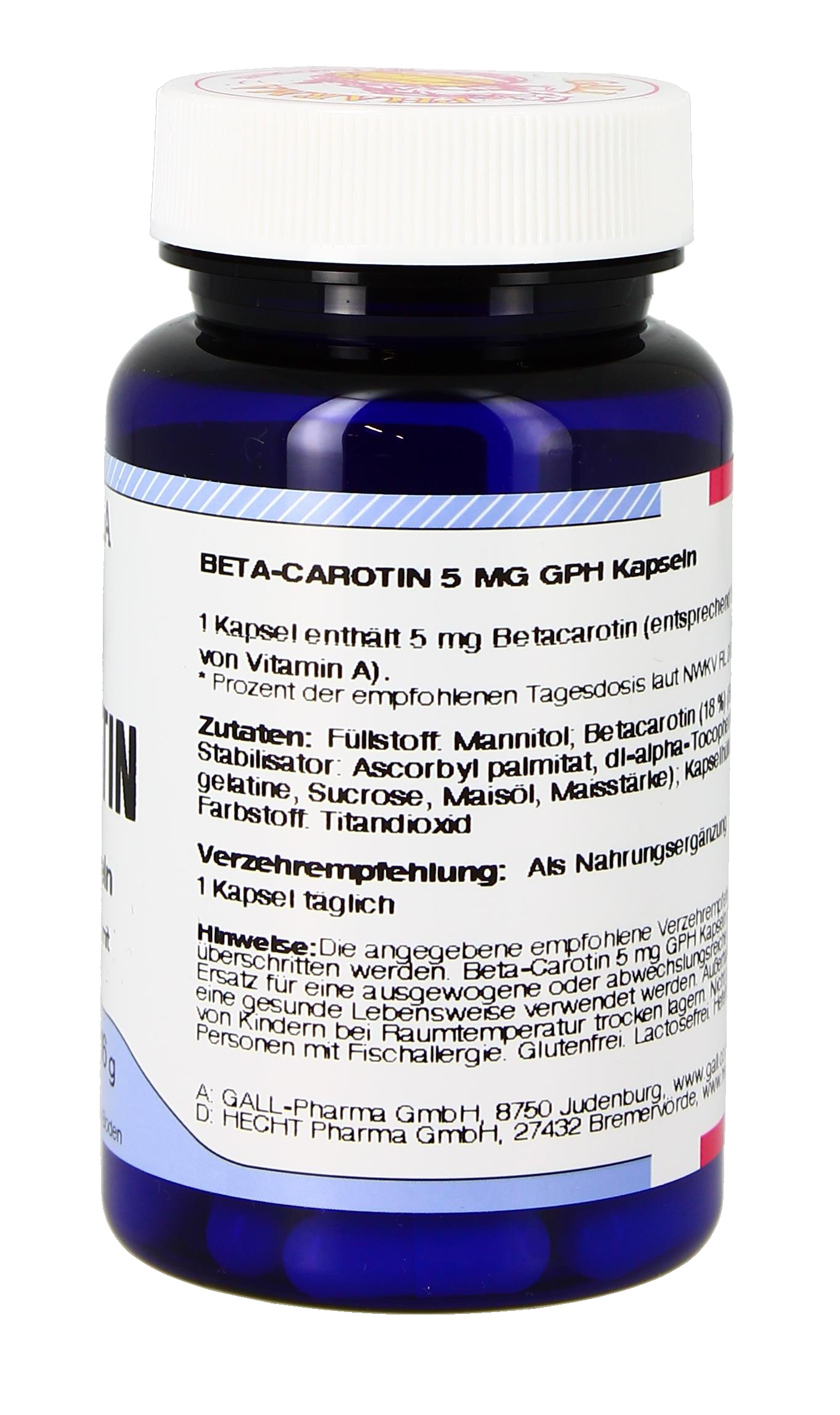 Beta-Carotin 5mg 60 St.