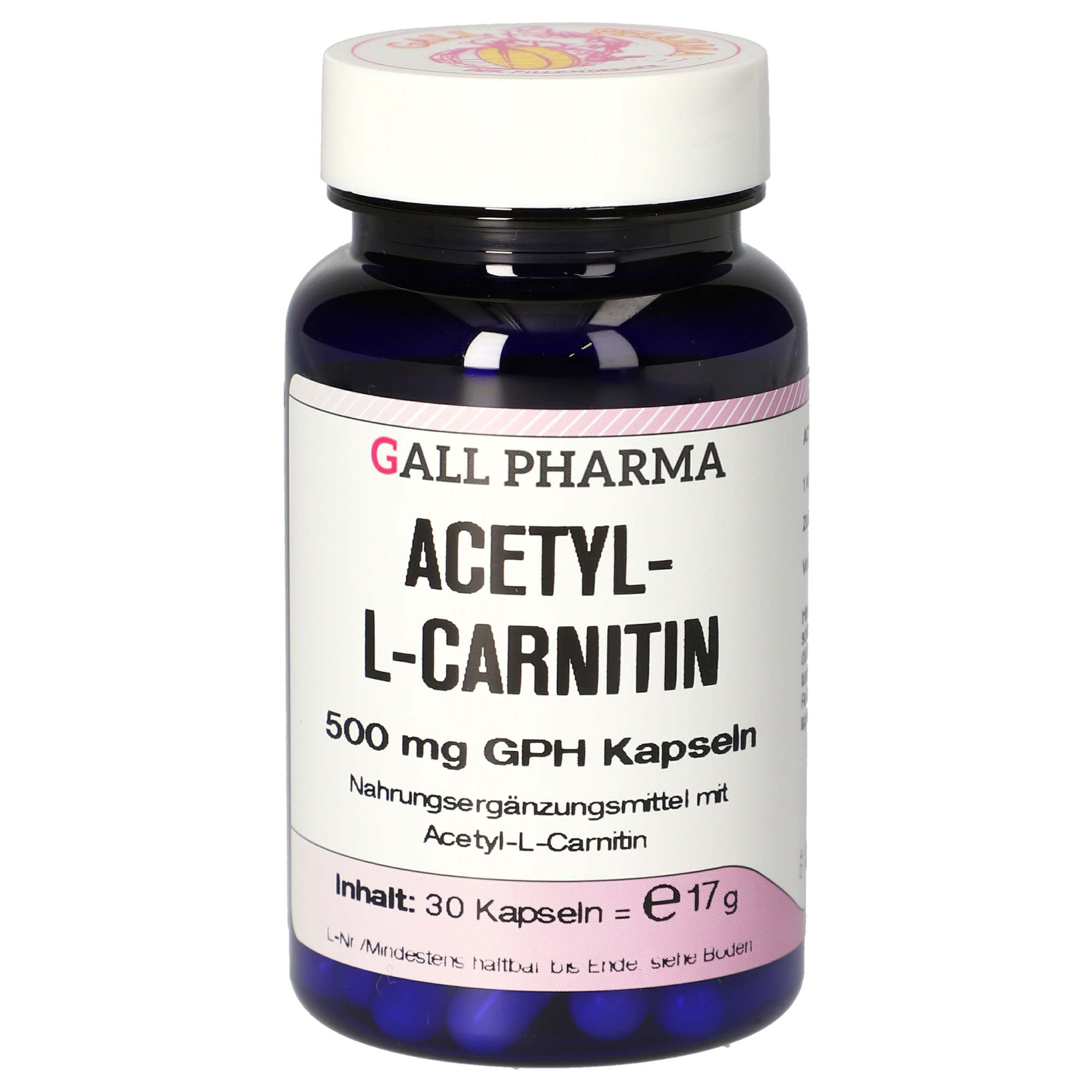 Acetyl-L-Carnitin 500 mg Kapseln