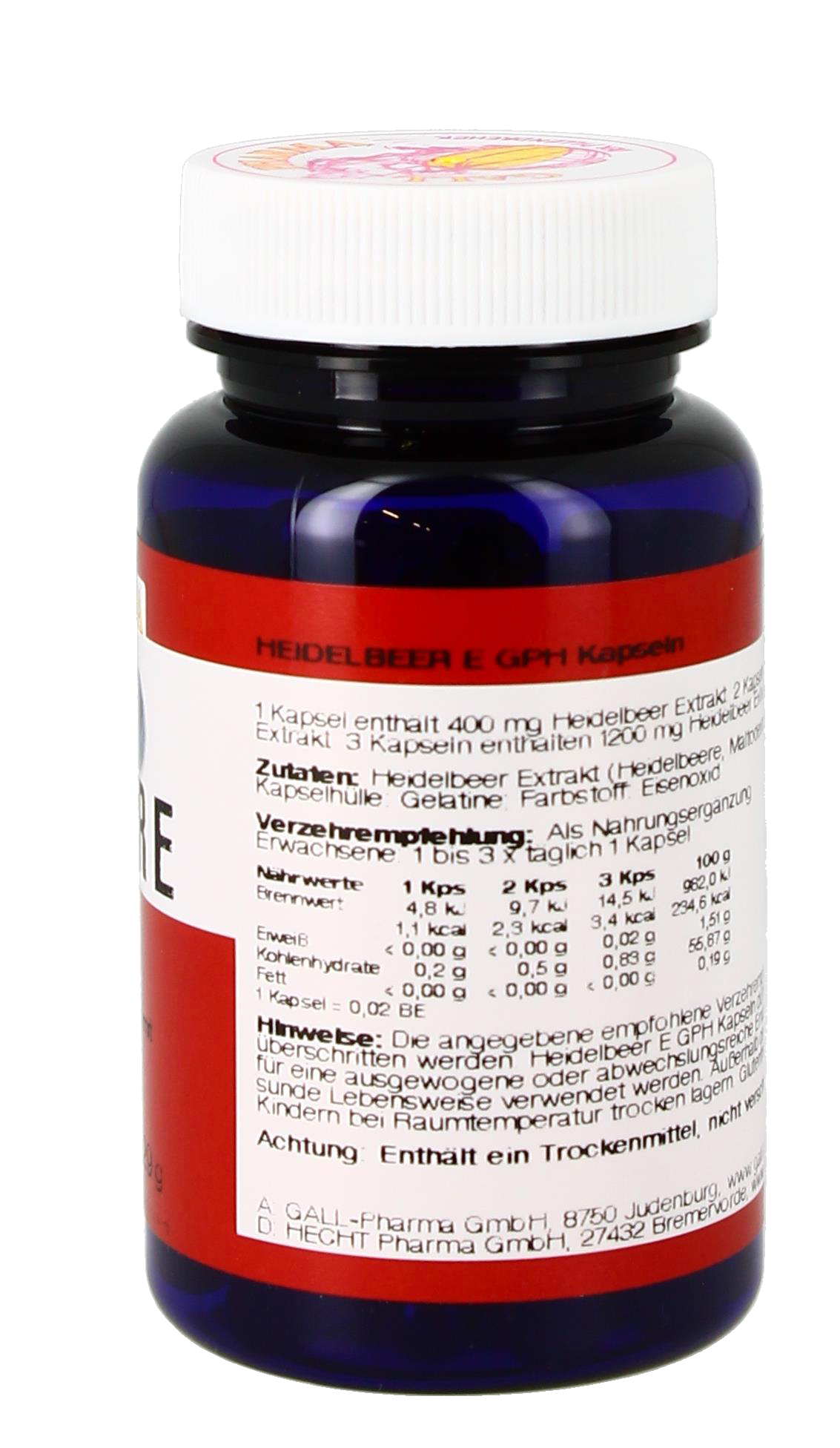 Heidelbeer E 400 mg 60 St.
