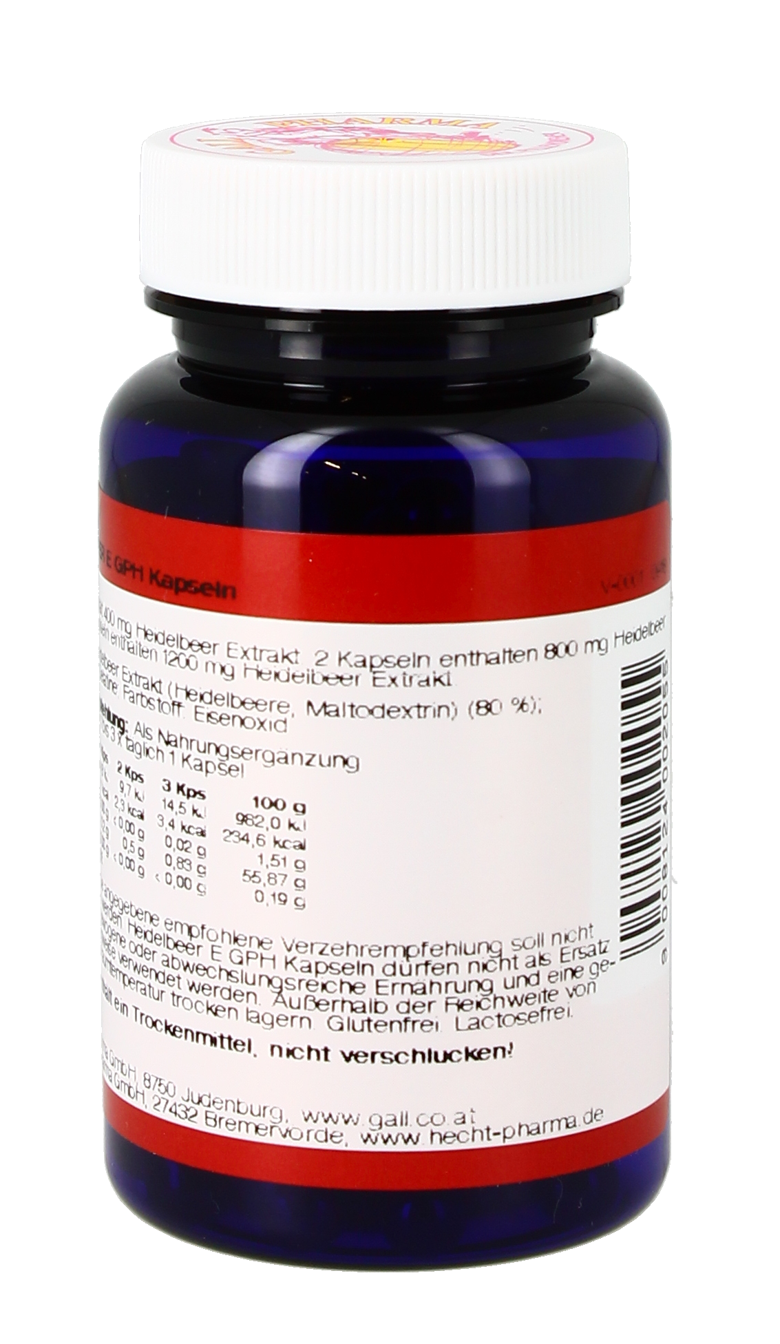 Heidelbeer E 400 mg 60 St.