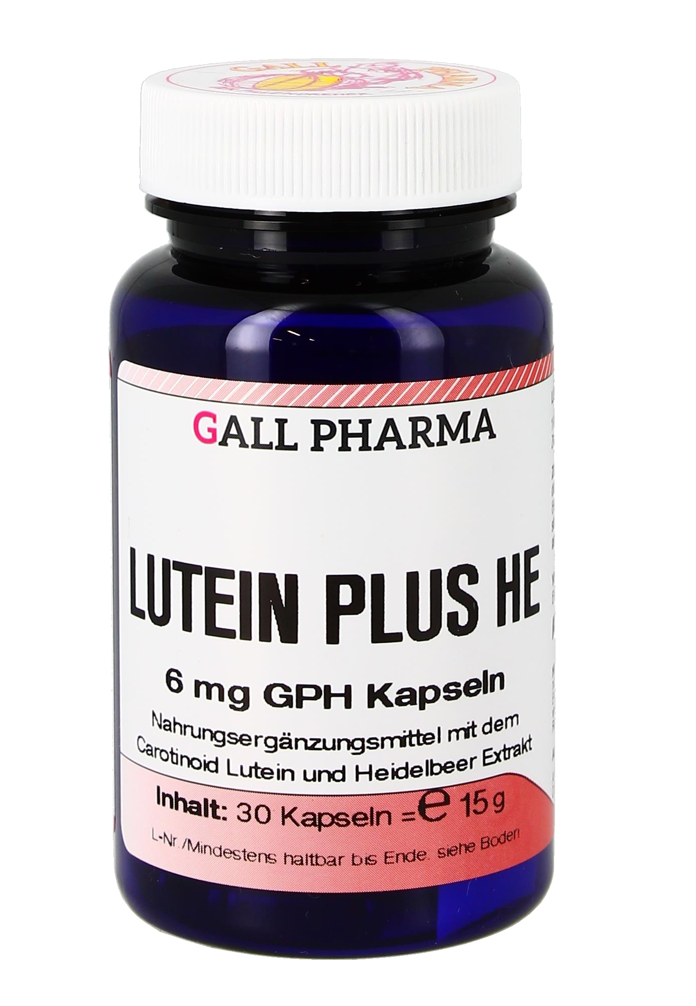 Lutein plus HE 6 mg GPH Kapseln