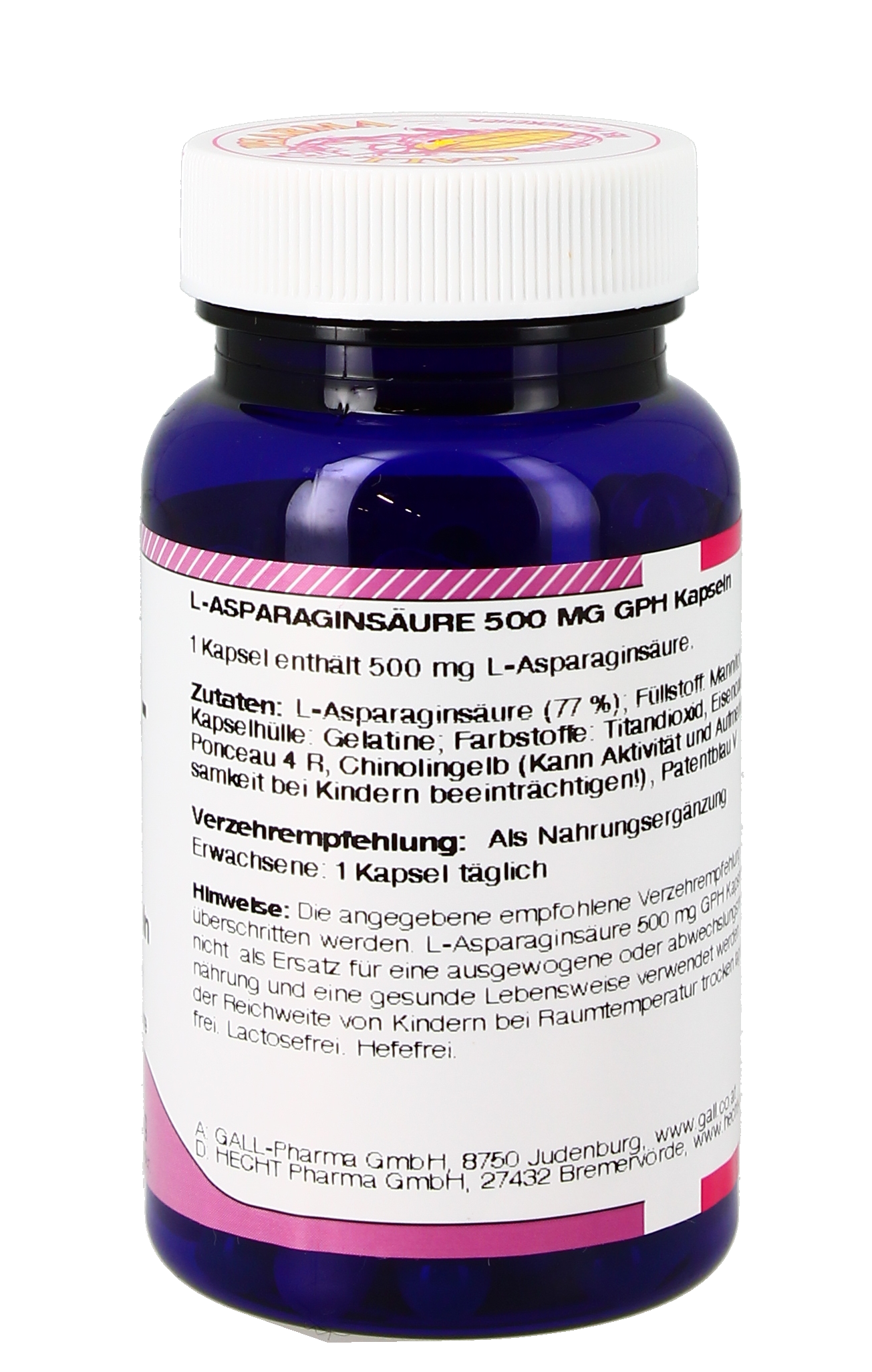 L-ASPARAGINSÄURE 500 mg 60 St.