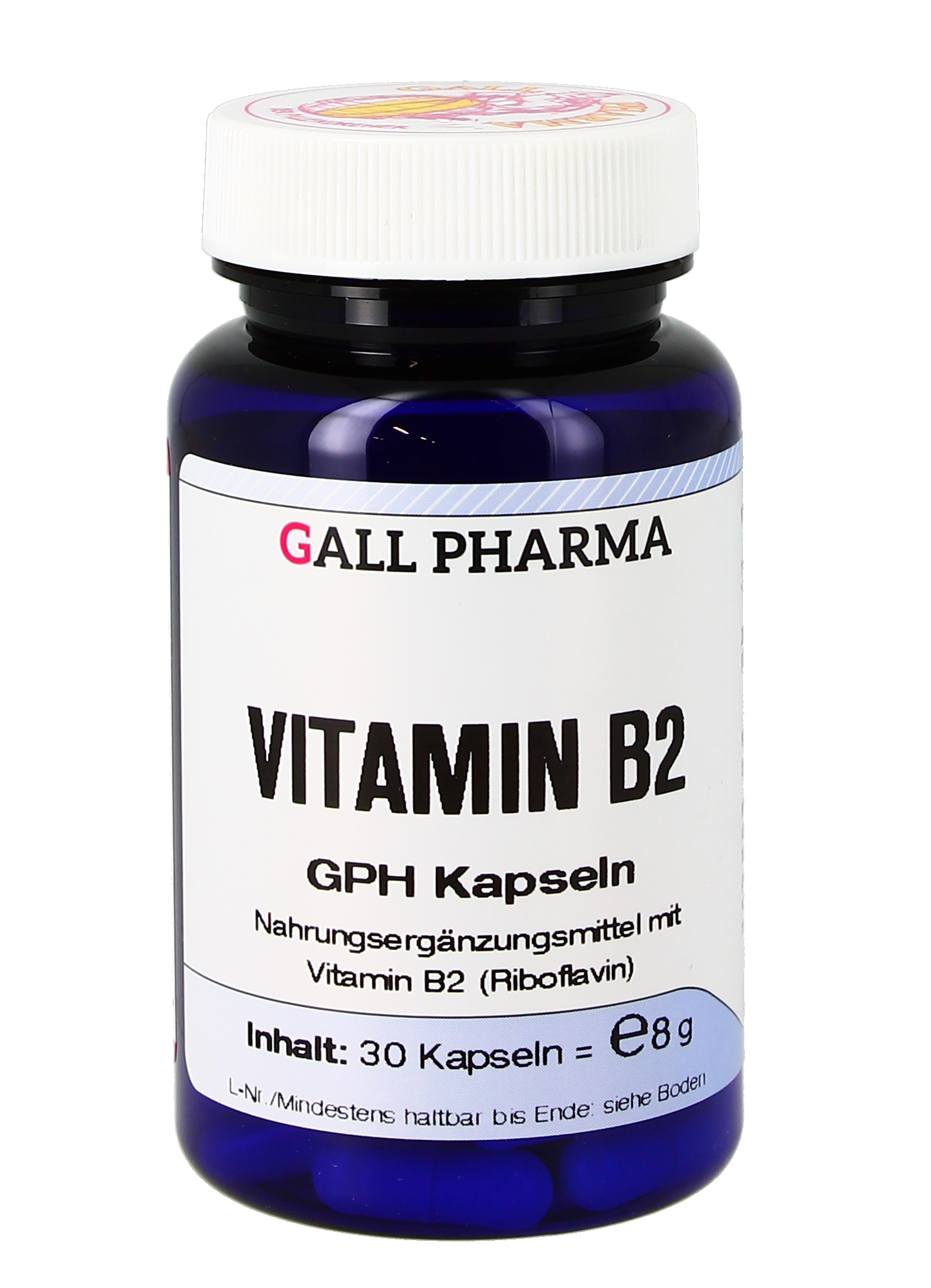 Vitamin B2 1,6 mg GPH Kapseln