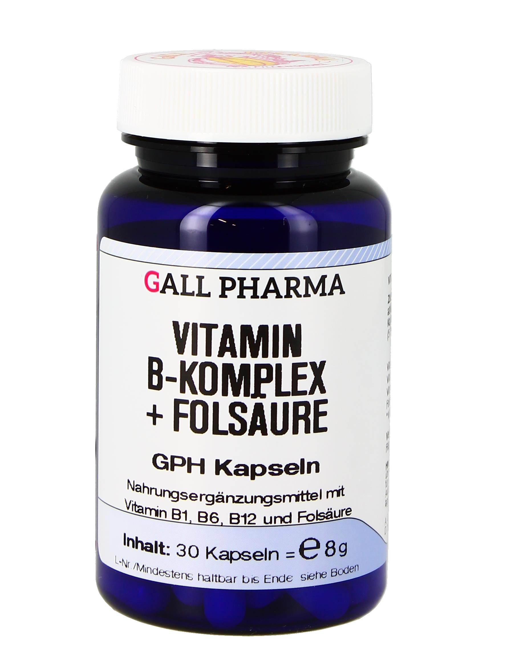 Vitamin B Komplex + Folsäure GPH Kapseln