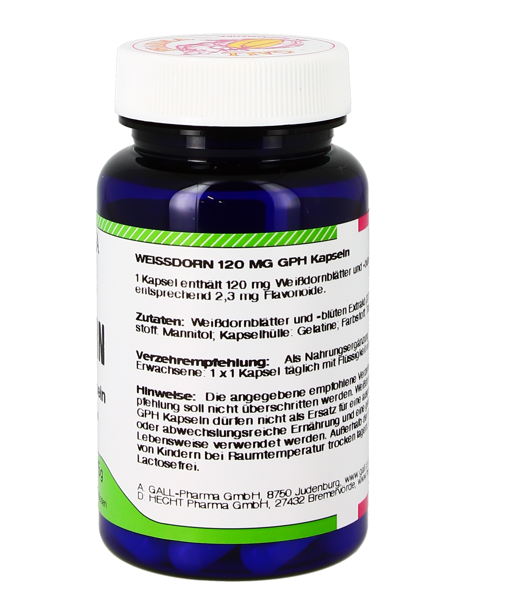 Weissdorn 120 mg GPH Kapseln 30 ST.