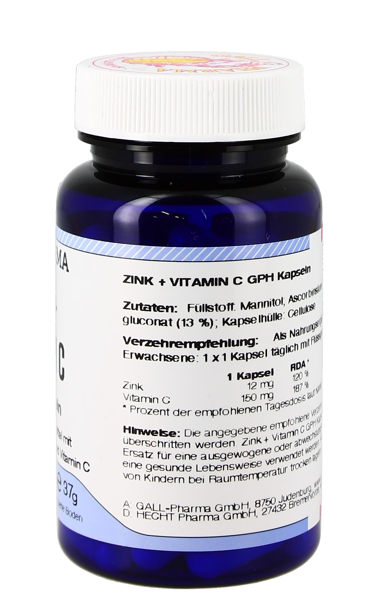 Zink + Vitamin C GPH 60 ST.