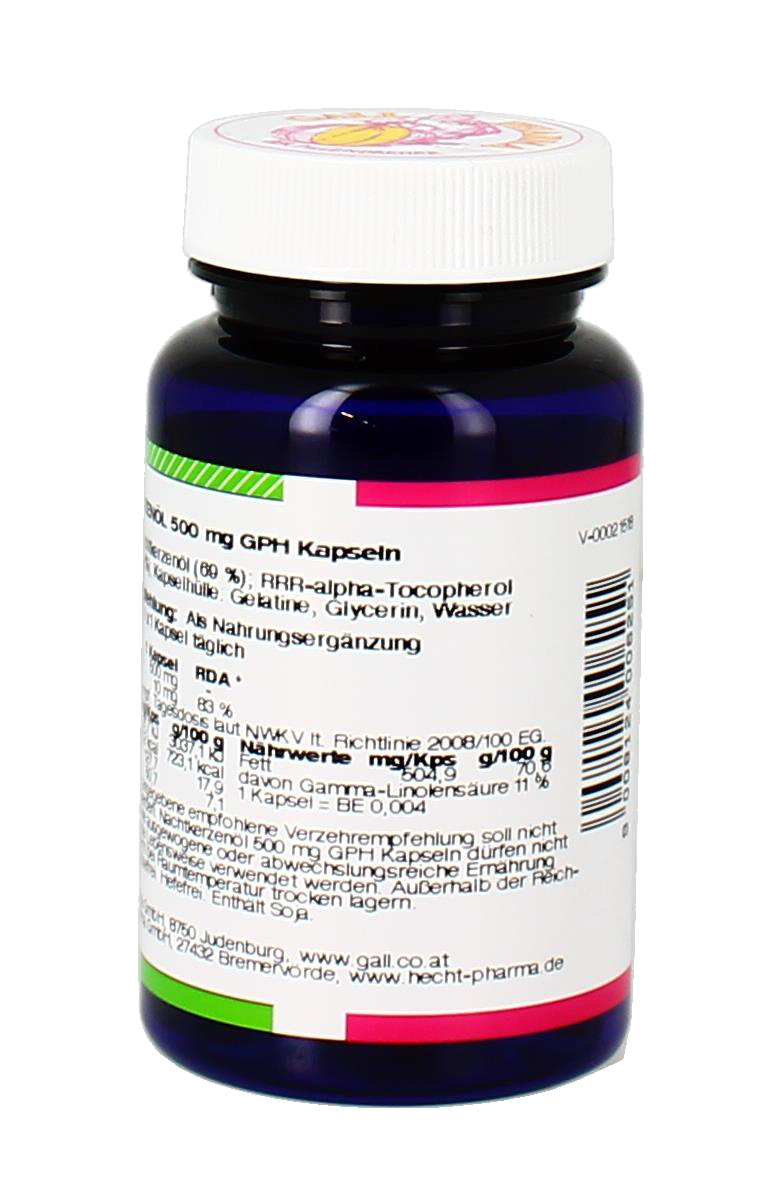 Nachtkerzenöl 500 mg GPH Kapseln