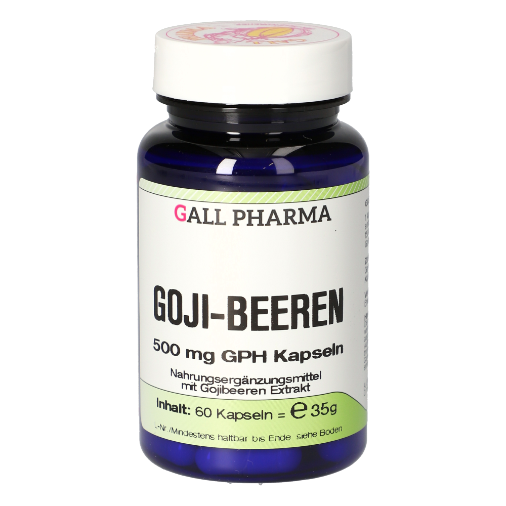 Goji-Beeren 500 mg GPH Kapseln