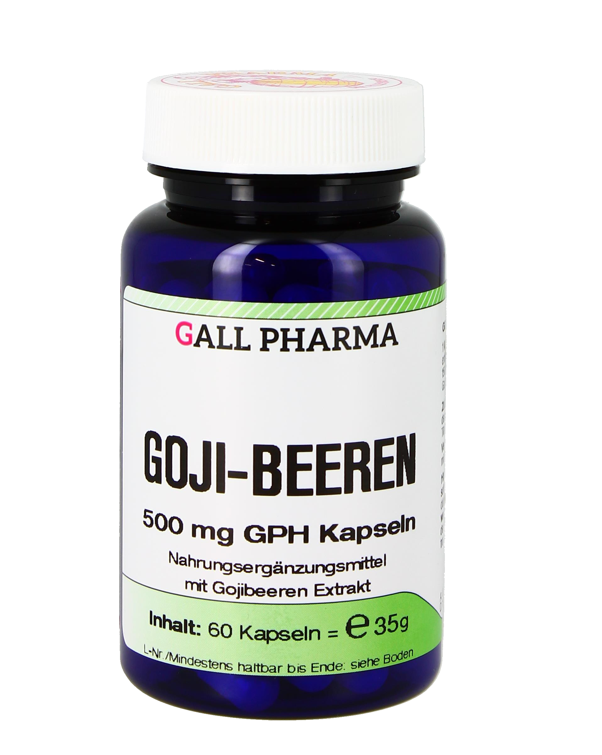 Goji-Beeren 500 mg GPH Kapseln