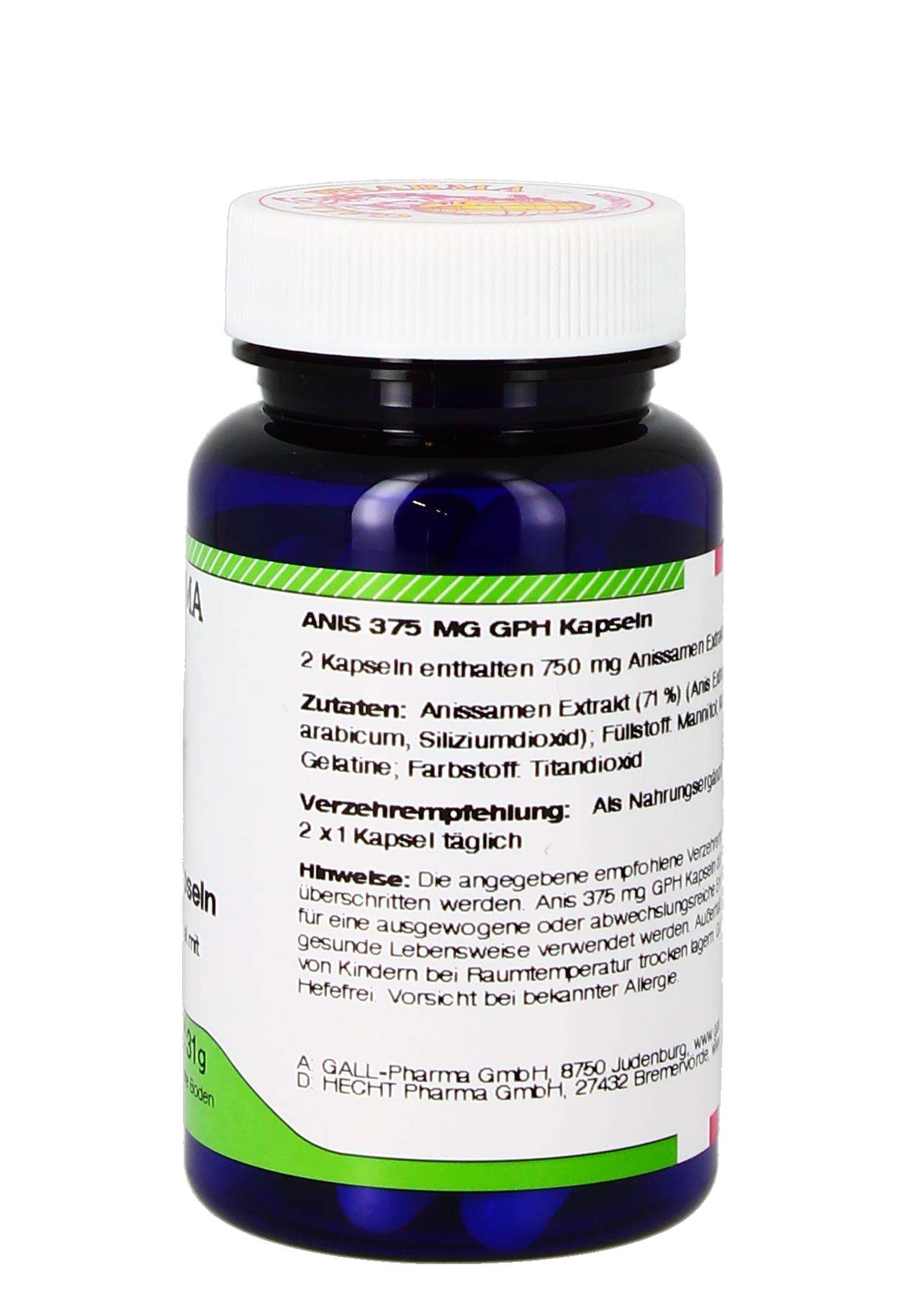 Anis 375 mg GPH Kapseln