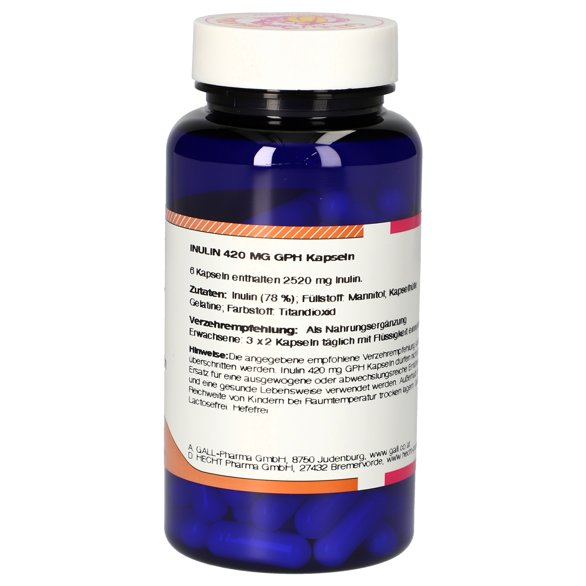 Inulin 420 mg GPH Kapseln