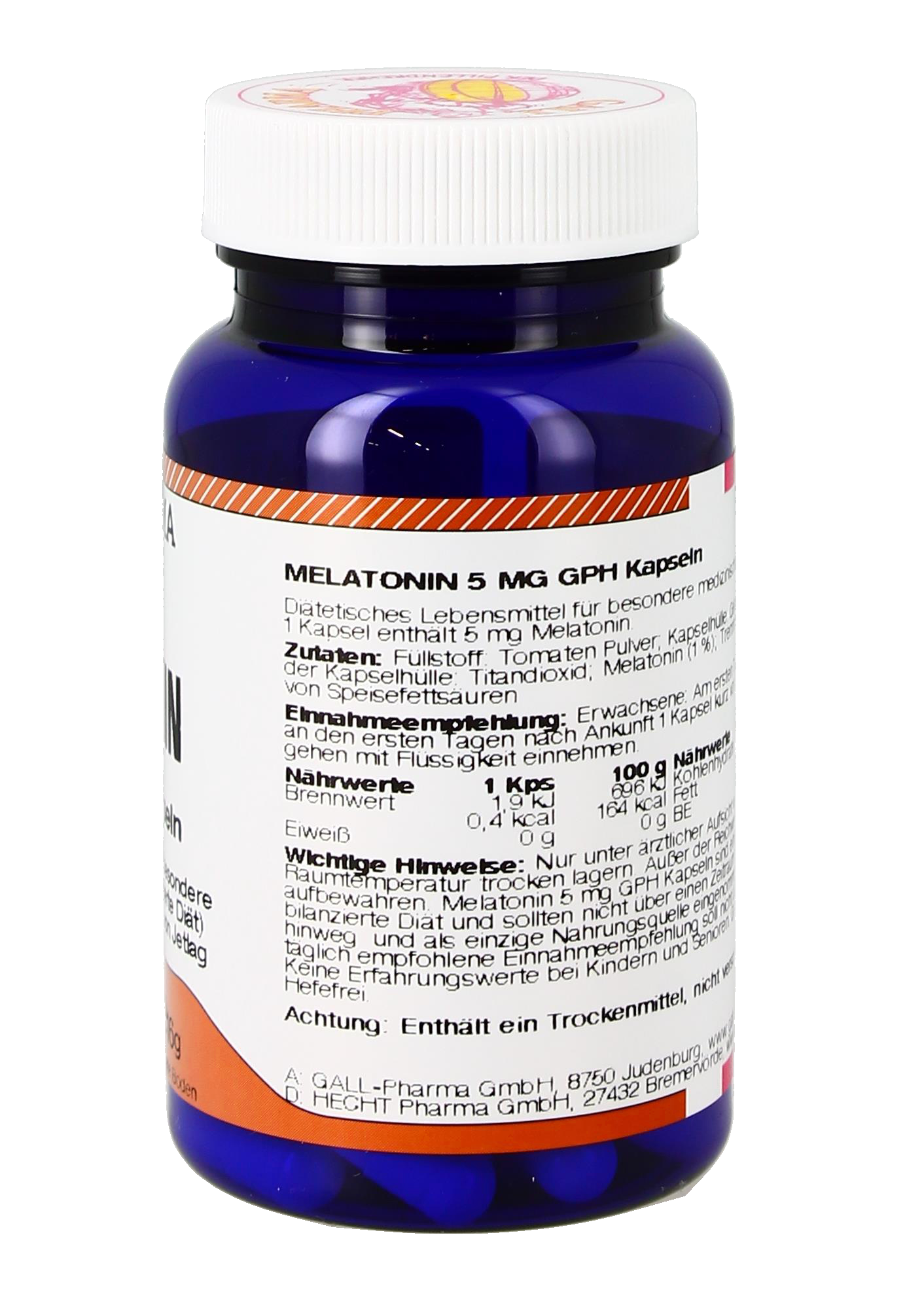 Melatonin 5,0 mg GPH Kapseln