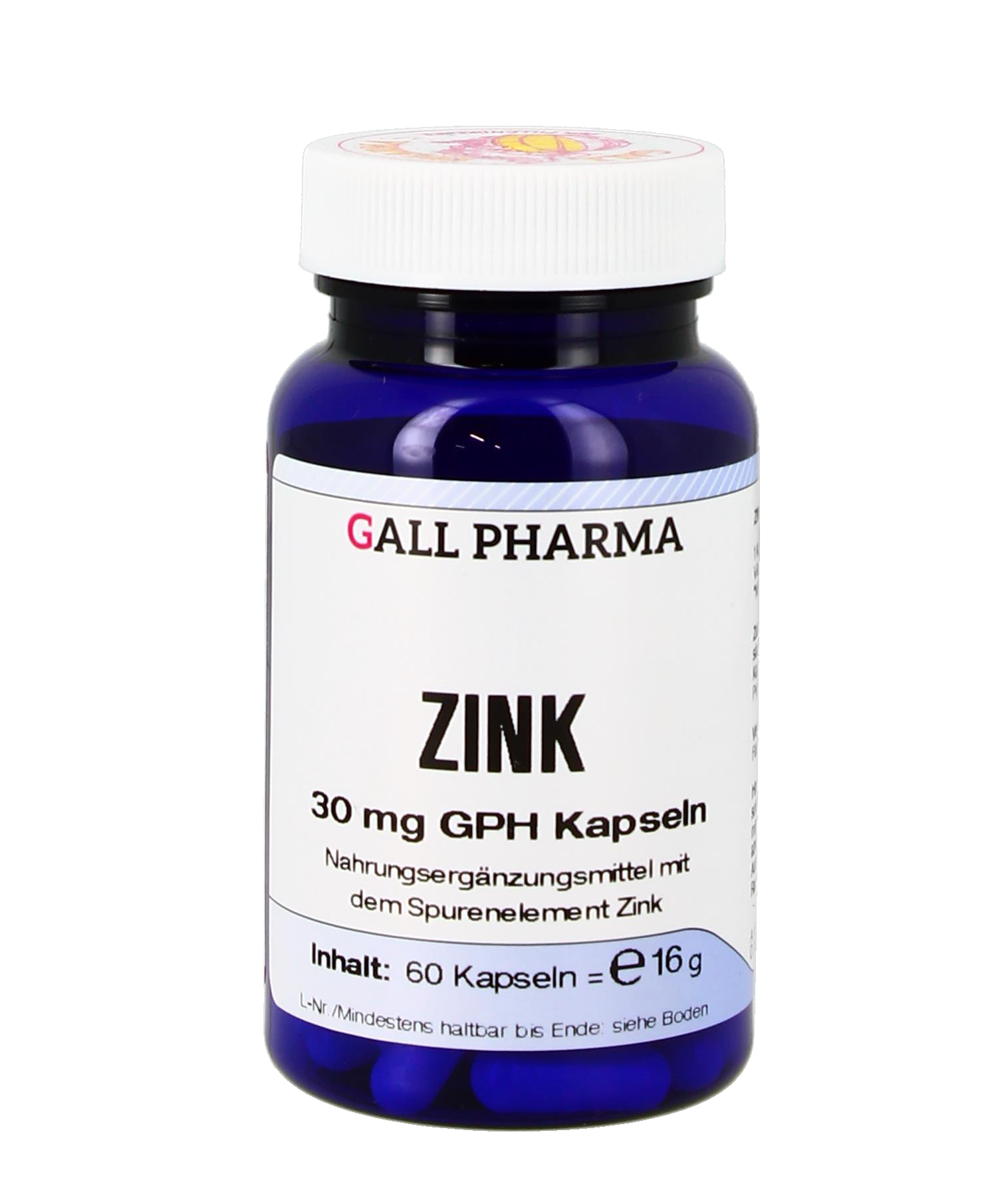 Zink 30 mg GPH Kapseln