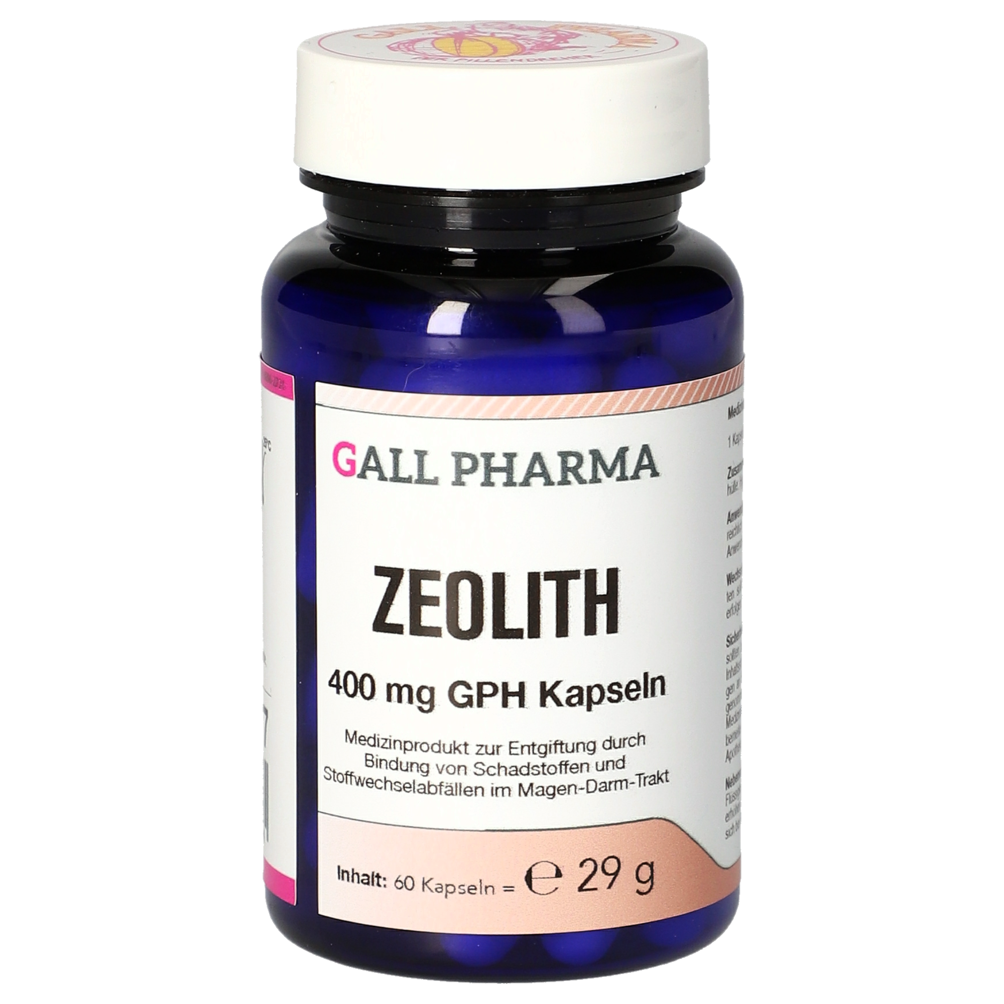 Zeolith 400 mg GPH Kapseln