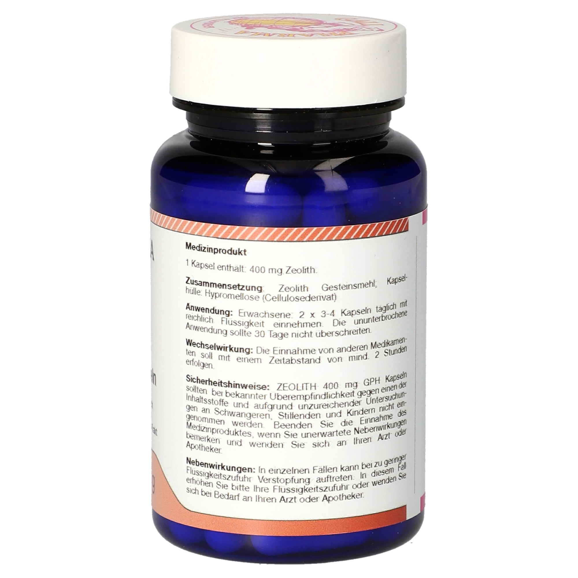 Zeolith 400 mg GPH Kapseln