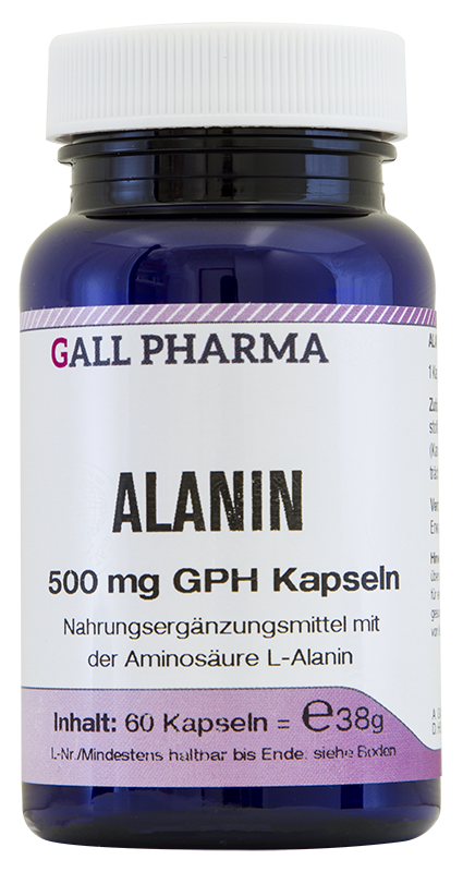 Alanin 500 mg GPH Kapseln