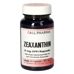 Zeaxanthin 6 mg GPH Kapseln