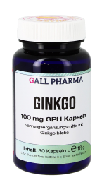 Ginkgo 100 mg GPH Kapseln