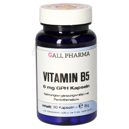 Vitamin B5 6 mg GPH Kapseln