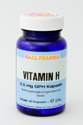 Vitamin H 2,5 mg GPH Kapseln